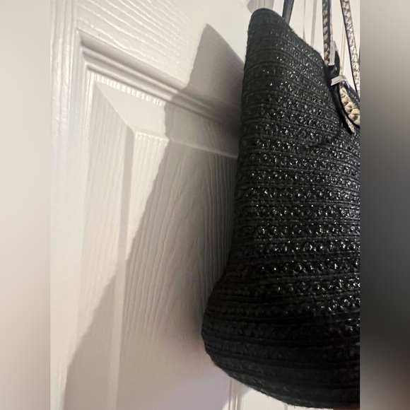 ERIC JAVITS SQUISHEE ISLA STRAW BAG - Picture 15 of 16